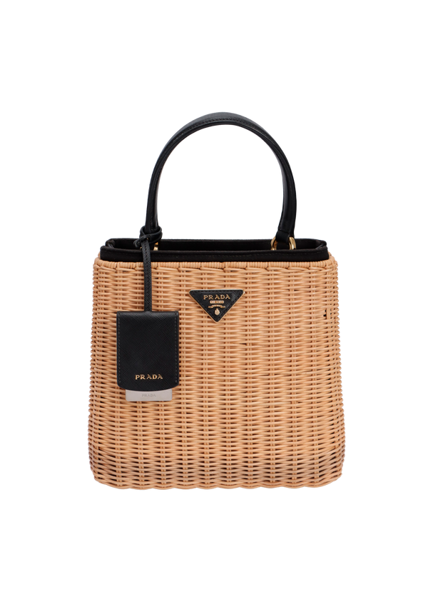 CANAPA TRIMMED MIDOLLINO BUCKET BAG