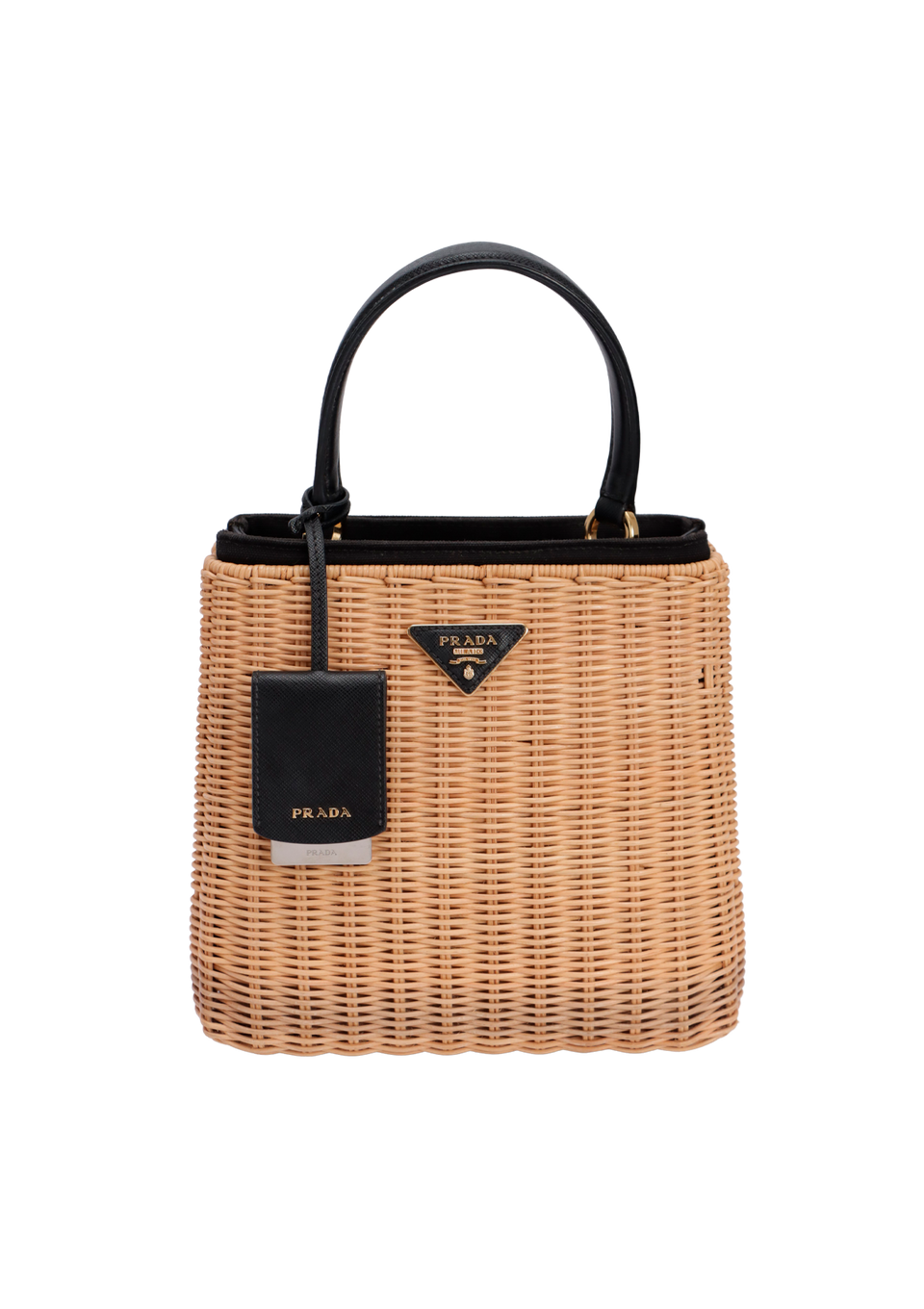 CANAPA TRIMMED MIDOLLINO BUCKET BAG