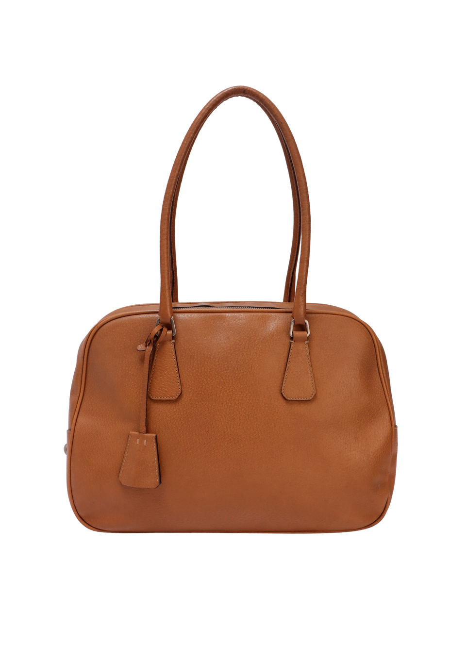LEATHER BAULETTO BAG