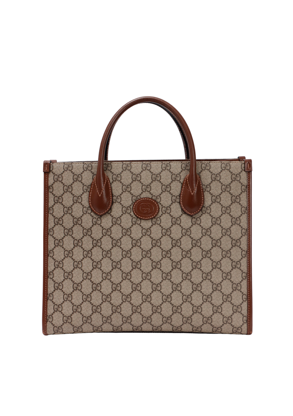 GG SUPREME INTERLOCKING G SMALL TOTE