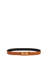 REVERSIBLE H BUCKLE BELT