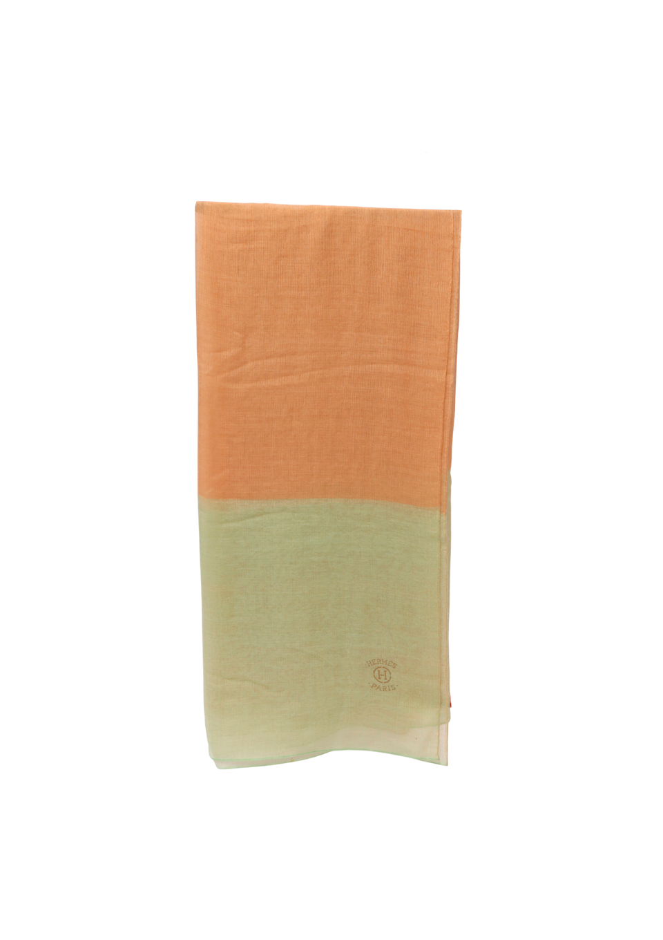 STRIPED SILK SCARF