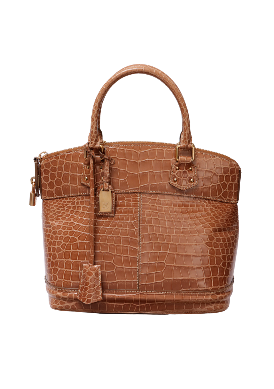 CROCODILE LOCKIT BAG