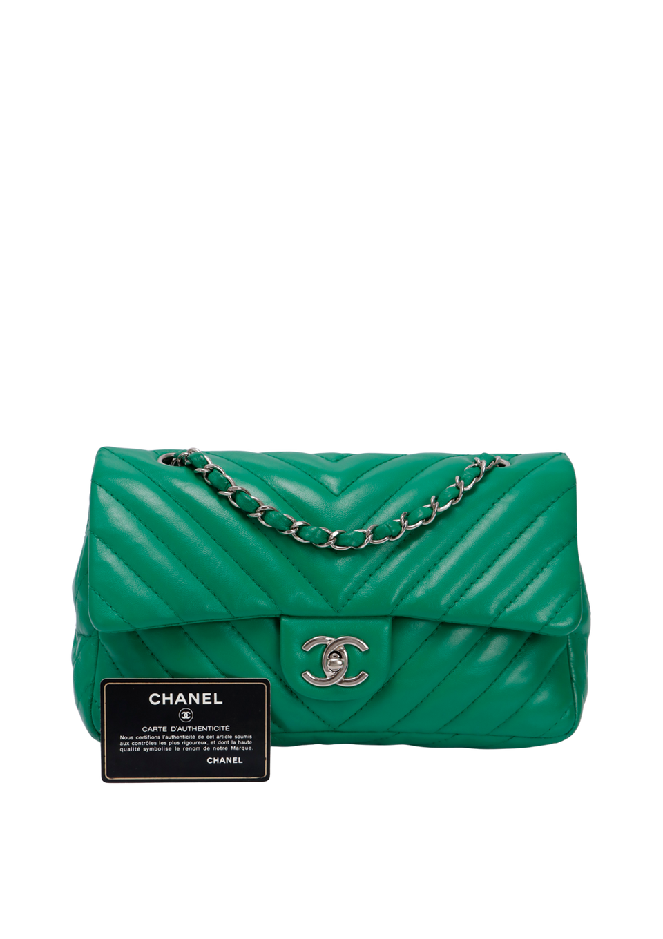 MEDIUM CLASSIC SINGLE FLAP CHEVRON