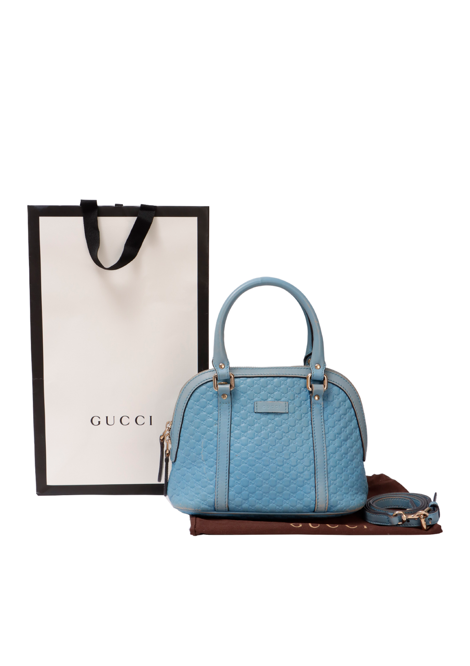 MICROGUCCISSIMA MINI DOME BAG