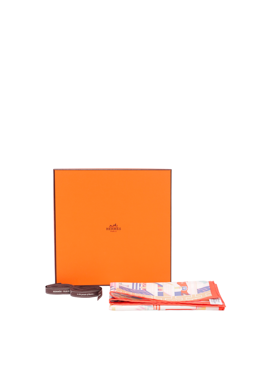 GAVROCHE HORSE CLUB SILK SCARF