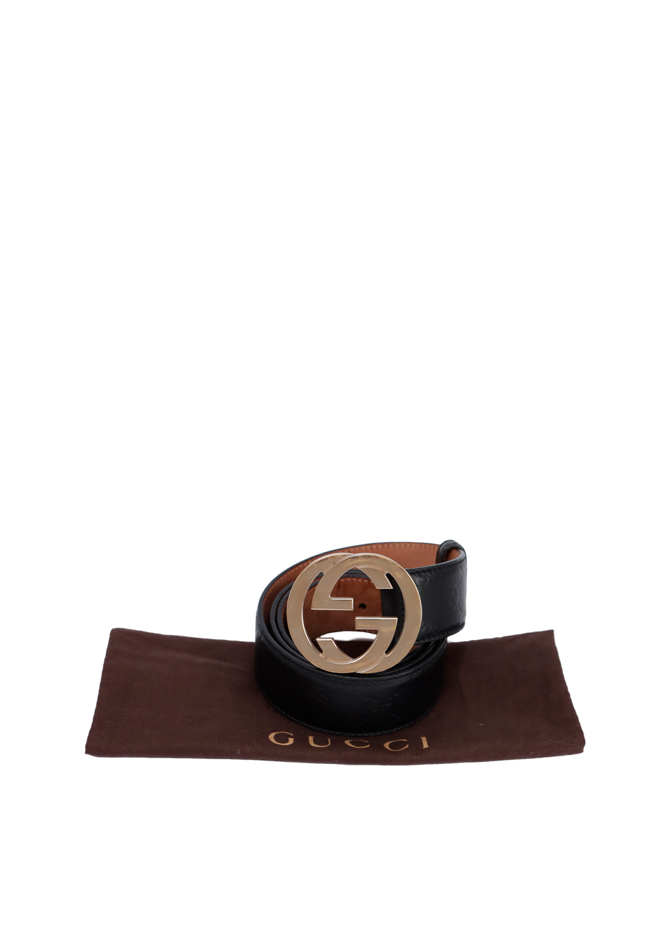 WEB INTERLOCKING G LOGO BELT 100