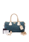 DENIM SATCHEL BAG