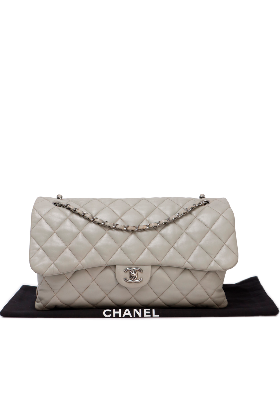 MEDIUM CLASSIC SINGLE FLAP LAMBSKIN