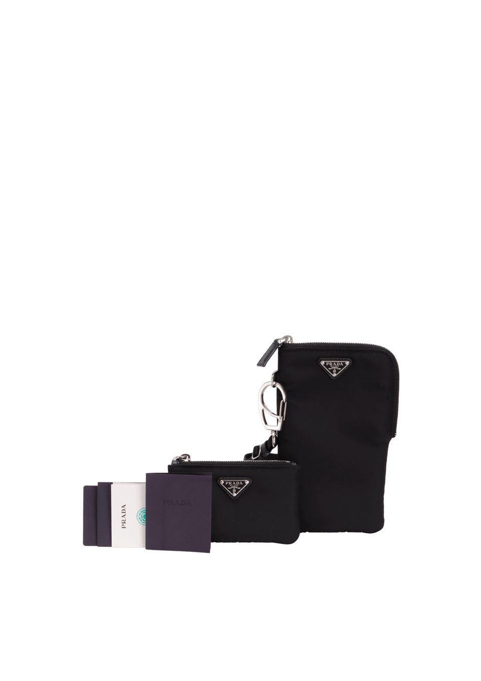 TWO RE-NYLON POUCHES