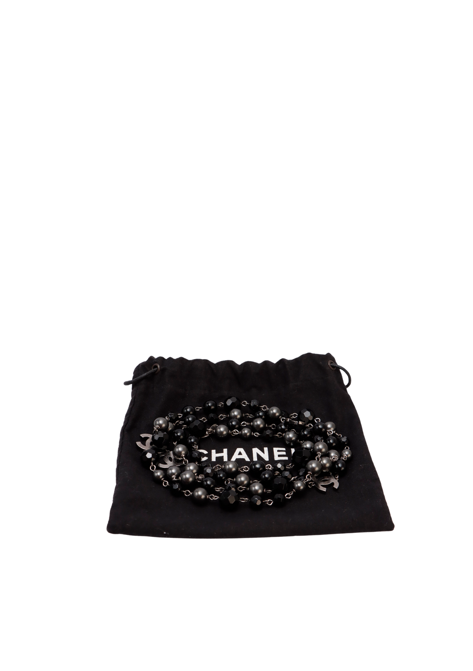 CC FAUX PEARL LONG NECKLACE