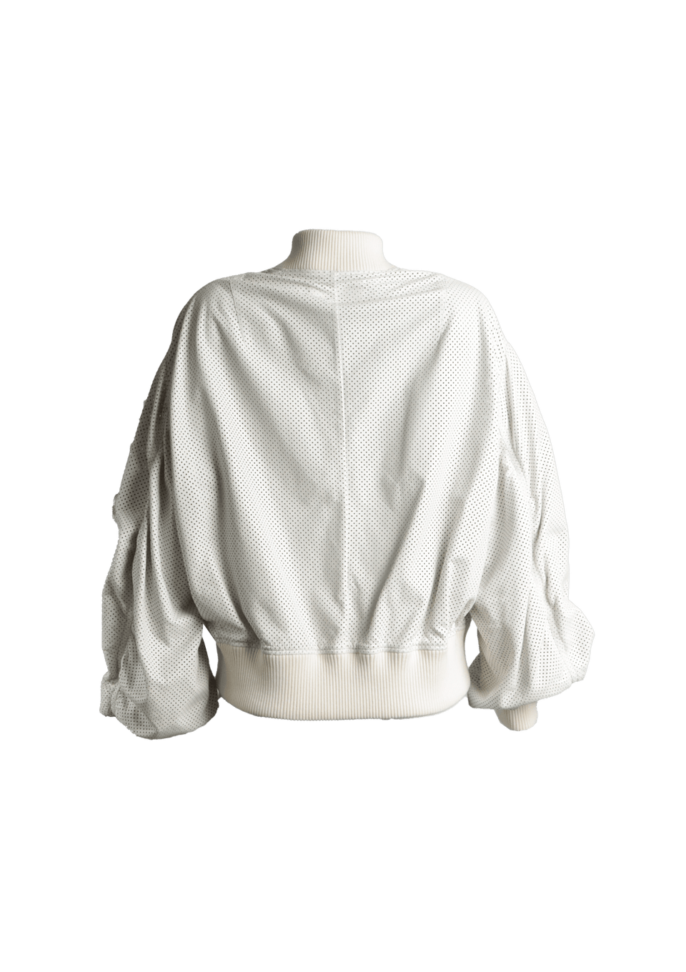 PERFORATED NAPPA LEATHER JACKET 38