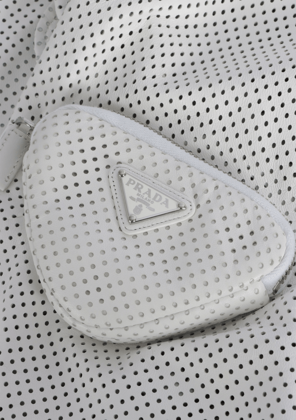 PERFORATED NAPPA LEATHER JACKET 38