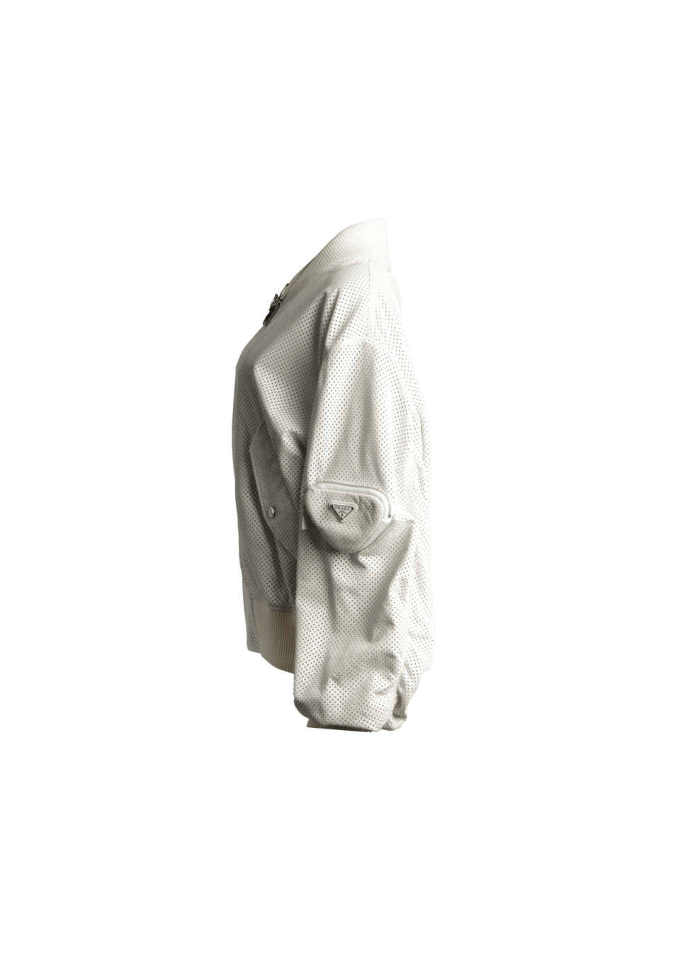 PERFORATED NAPPA LEATHER JACKET 38