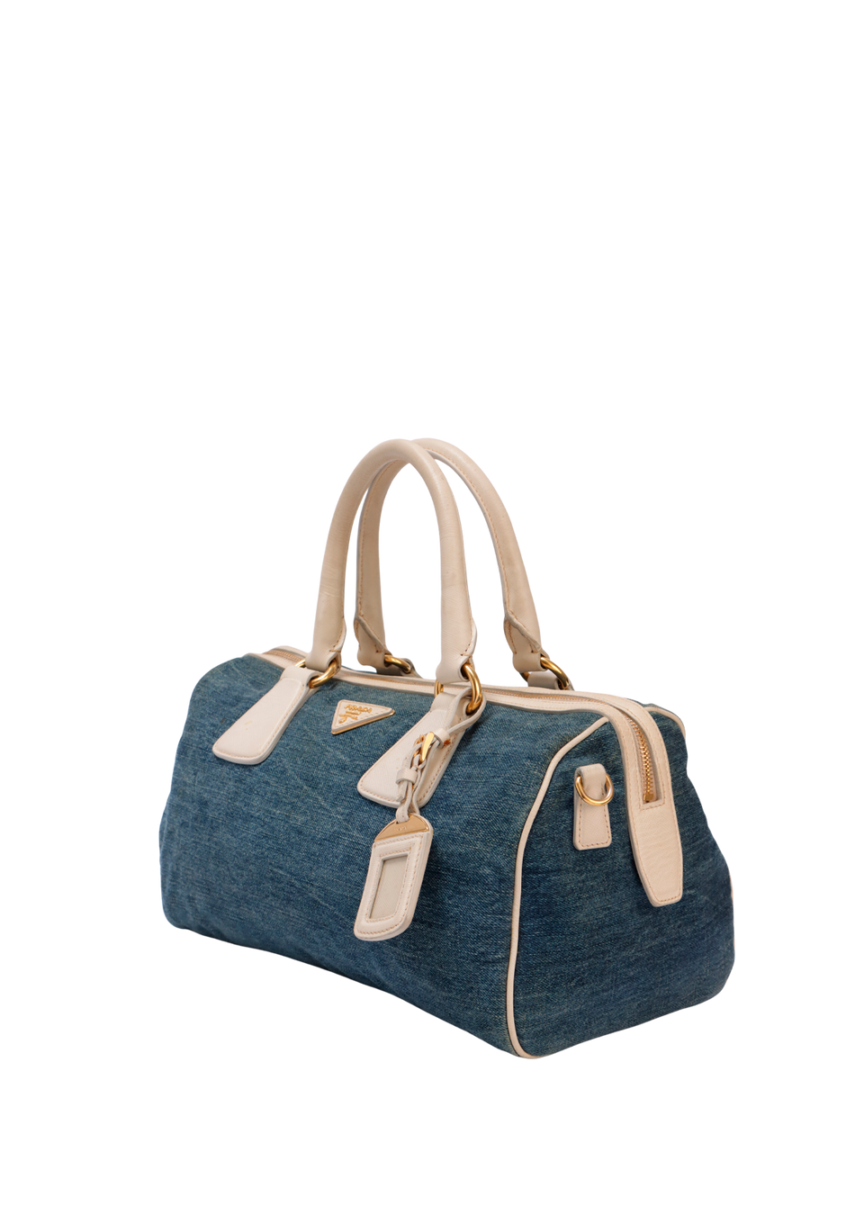 DENIM SATCHEL BAG