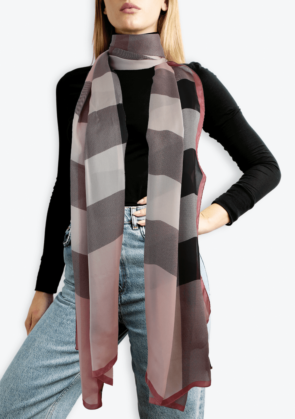 Burberry house check scarf deals