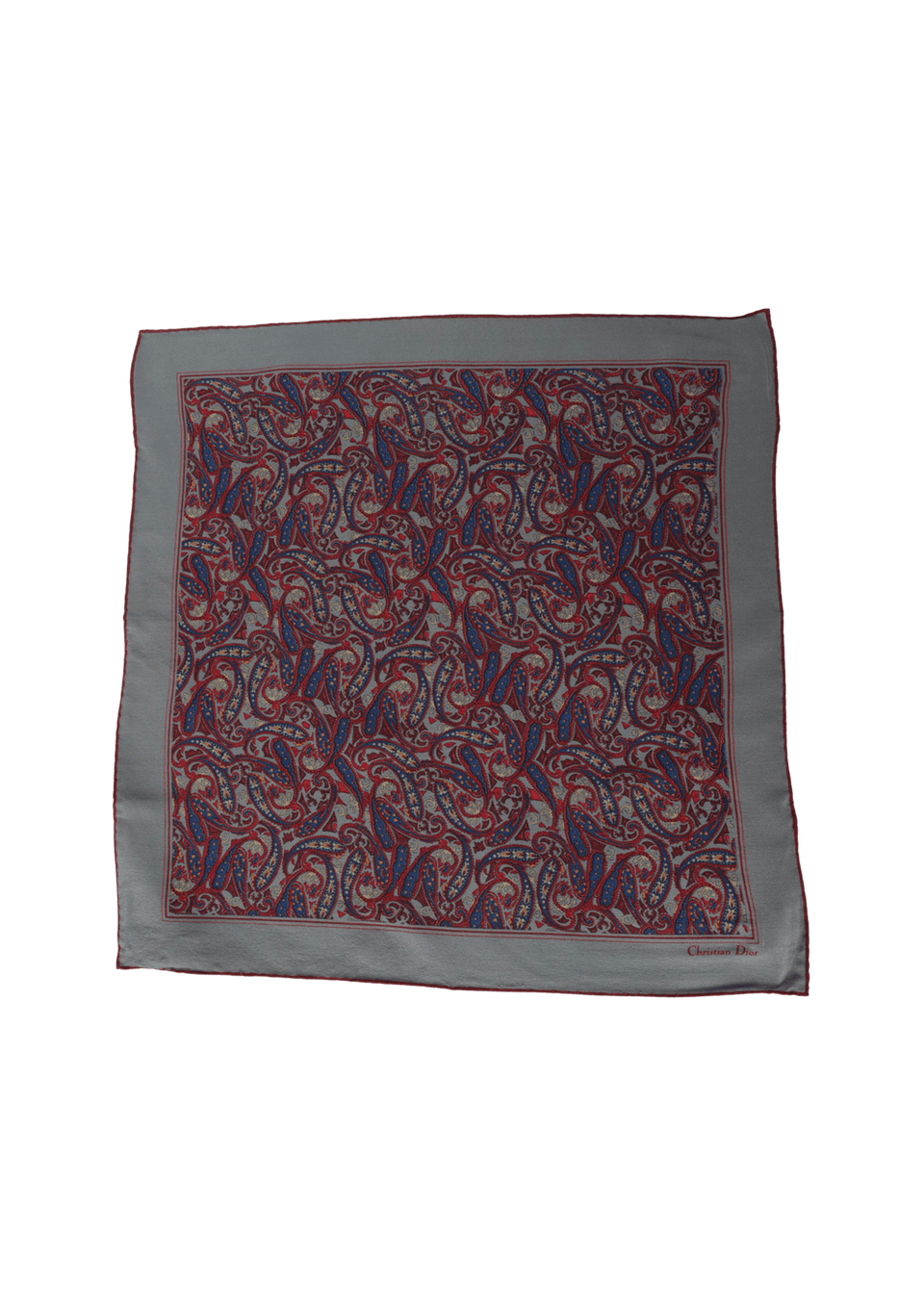 PAISLEY SILK SCARF
