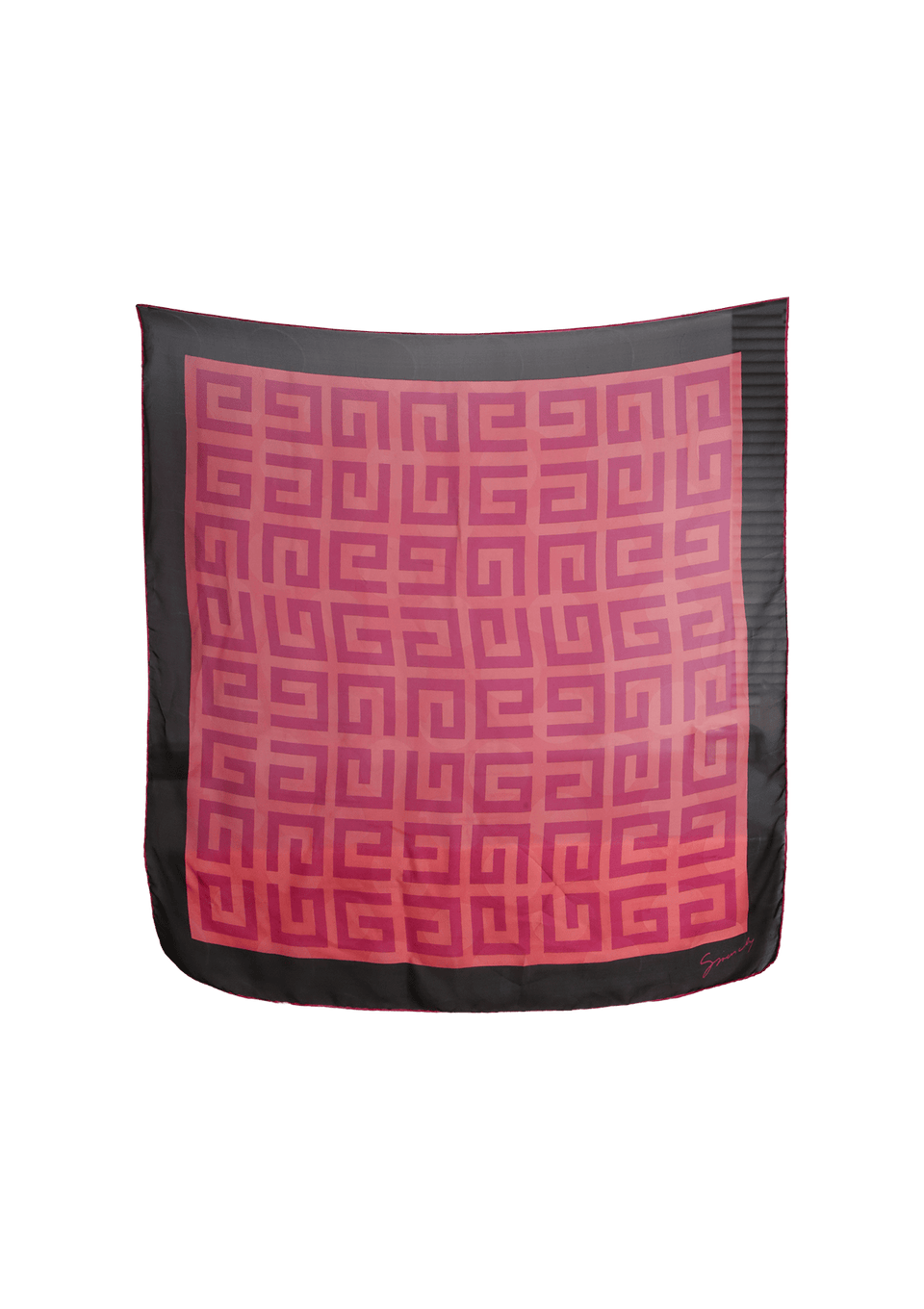 LOGO SILK SCARF