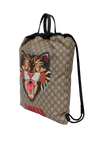 GG SUPREME ANGRY CAT DRAWSTRING BACKPACK