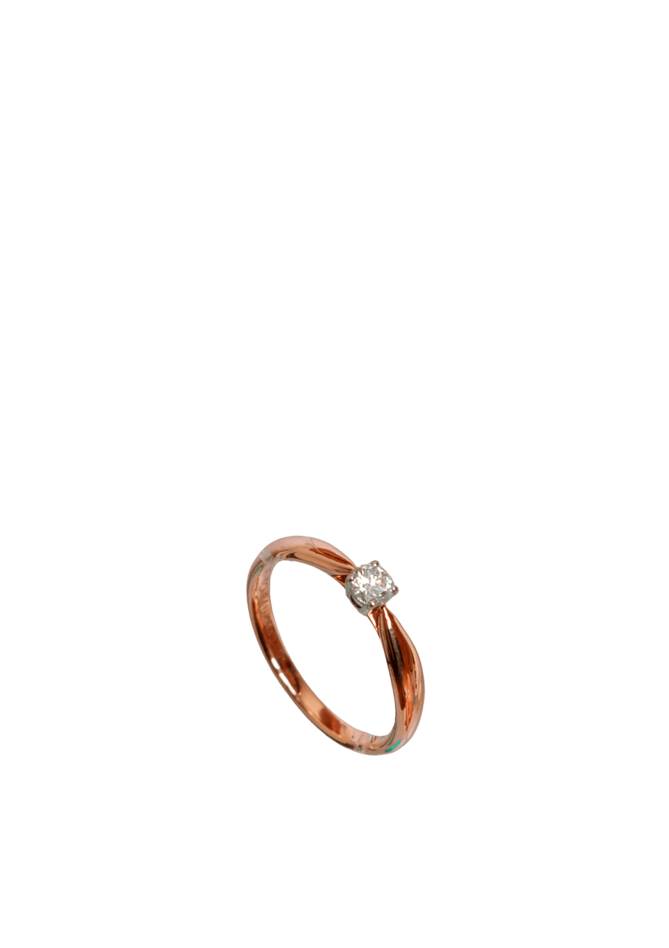 PLATINUM DIAMOND TIFFANY® SETTING ENGAGEMENT RING 0.19CT