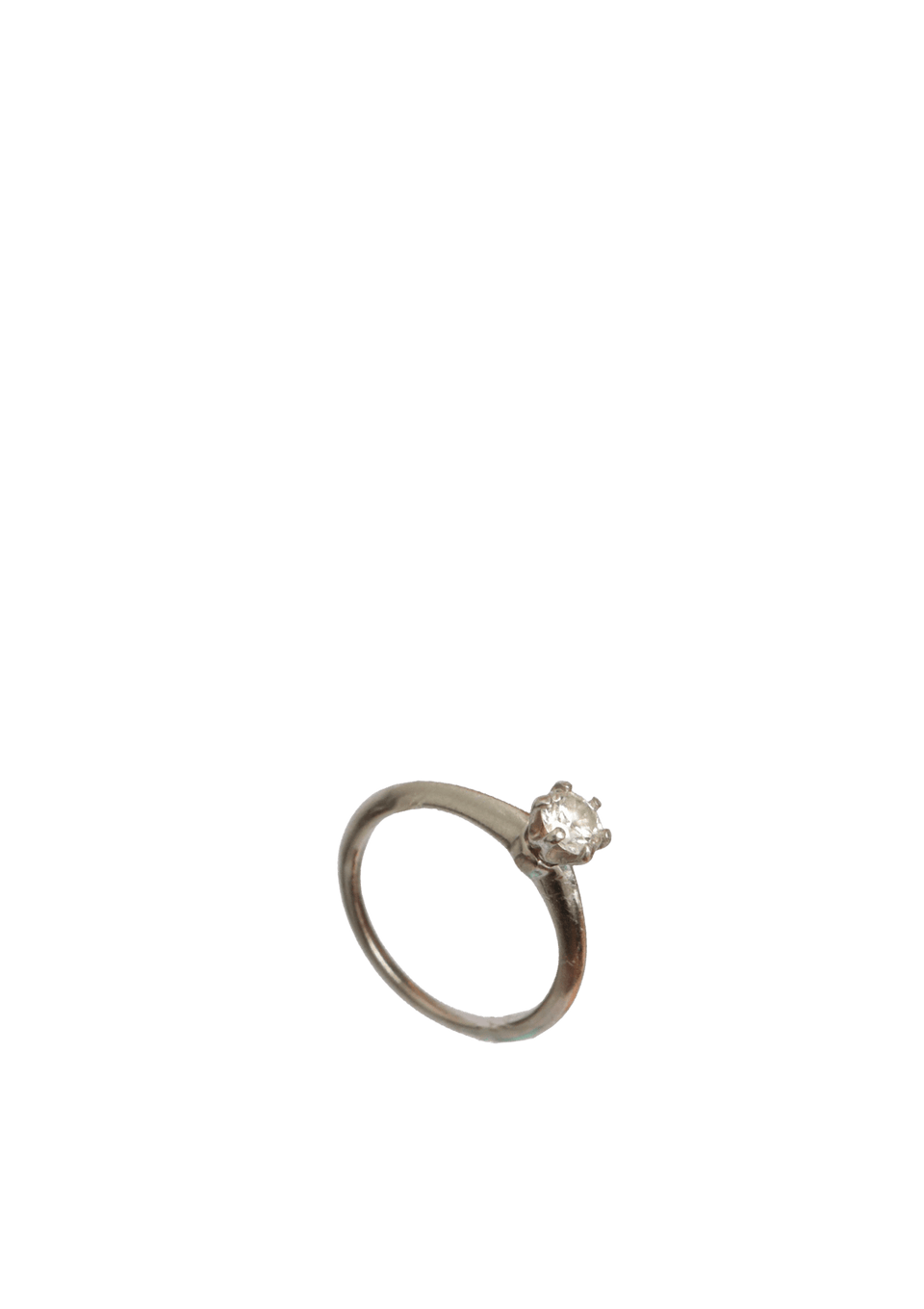 PLATINUM DIAMOND TIFFANY® SETTING ENGAGEMENT RING 0.40 CT
