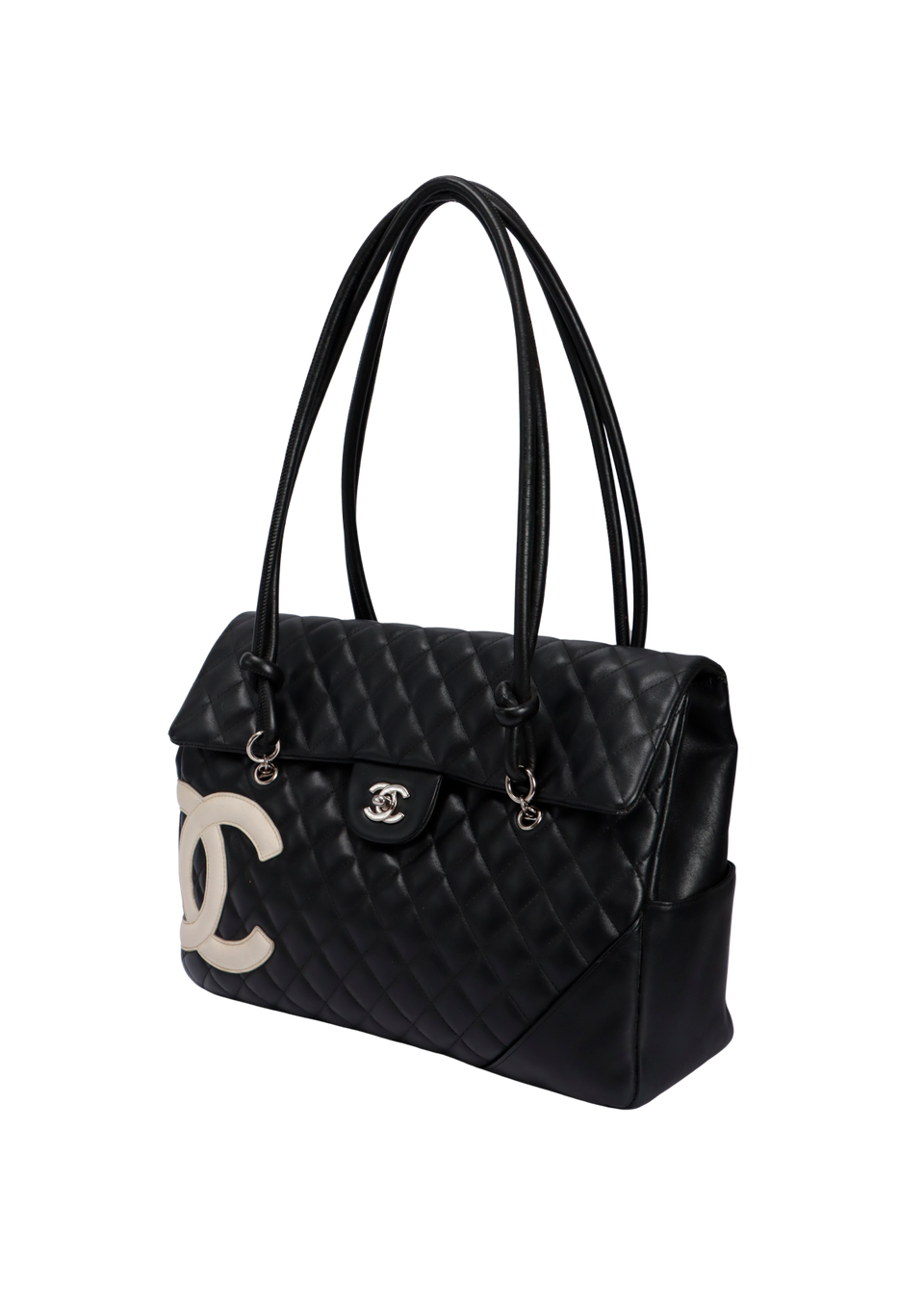 LARGE LIGNE CAMBON FLAP BAG