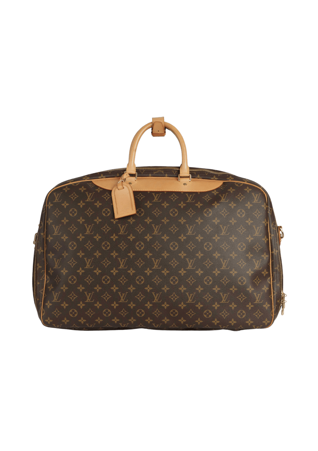 Louis Vuitton Monogram Alize 2 Poches Luggage Carry On Shoulder Bag Vintage