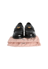 BRUSHED LEATHER PENNY LOAFERS 36.5