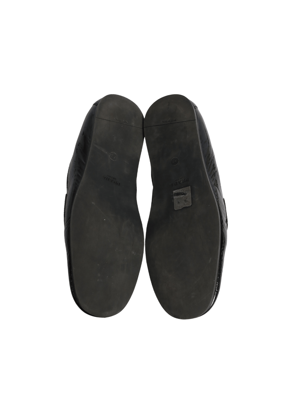 PATENT LEATHER LOAFERS 38