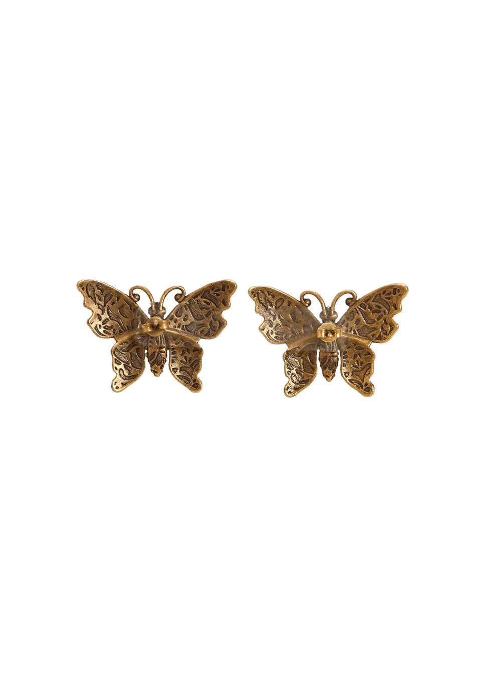 CRYSTAL BUTTERFLY EARRINGS
