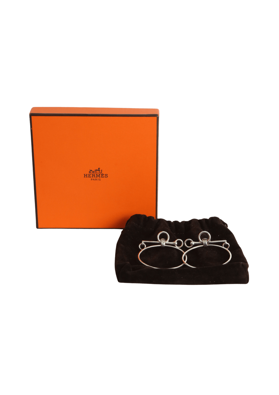 SILVER HOOP EARRINGS