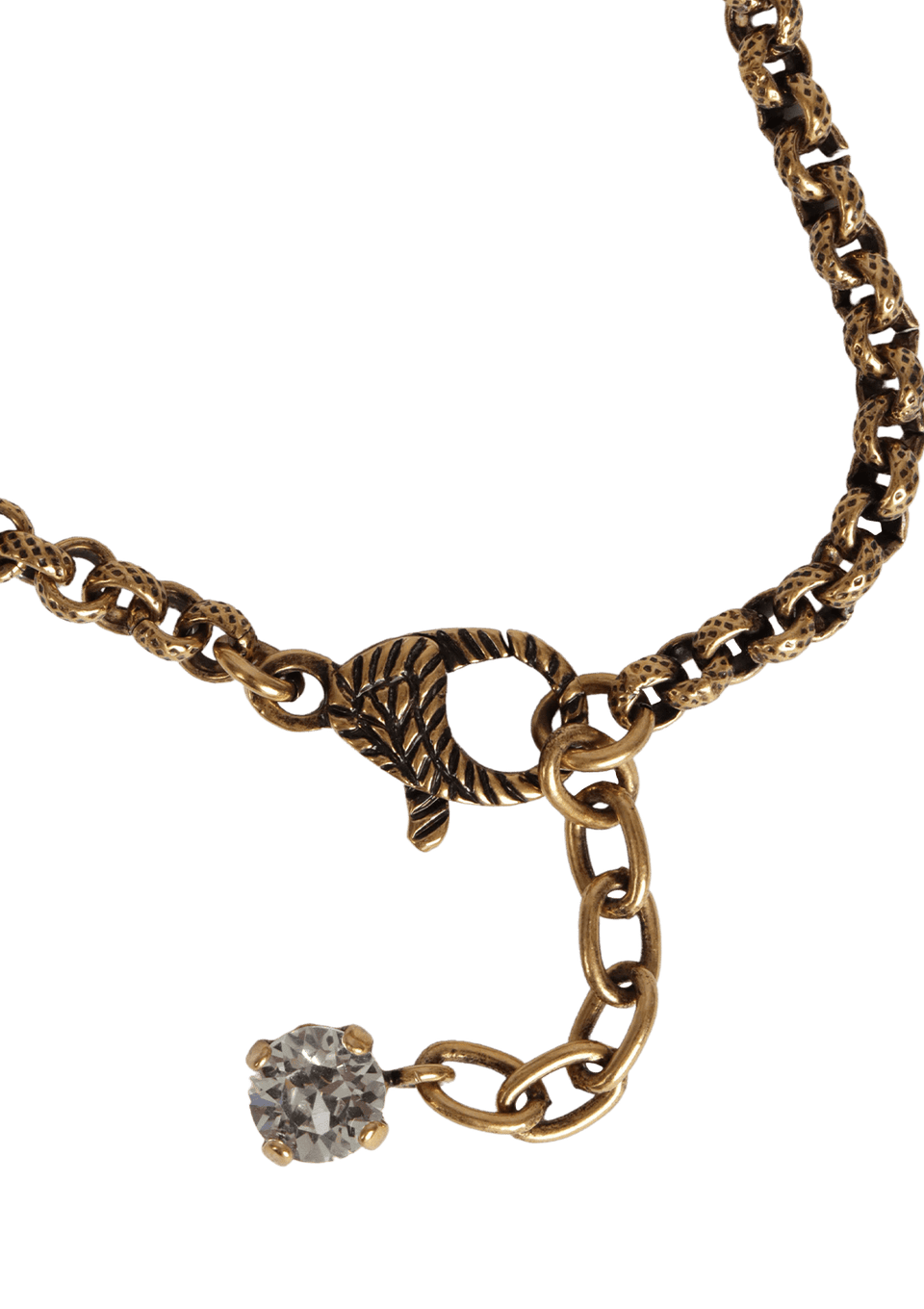 CRYSTAL DOUBLE G BRACELET