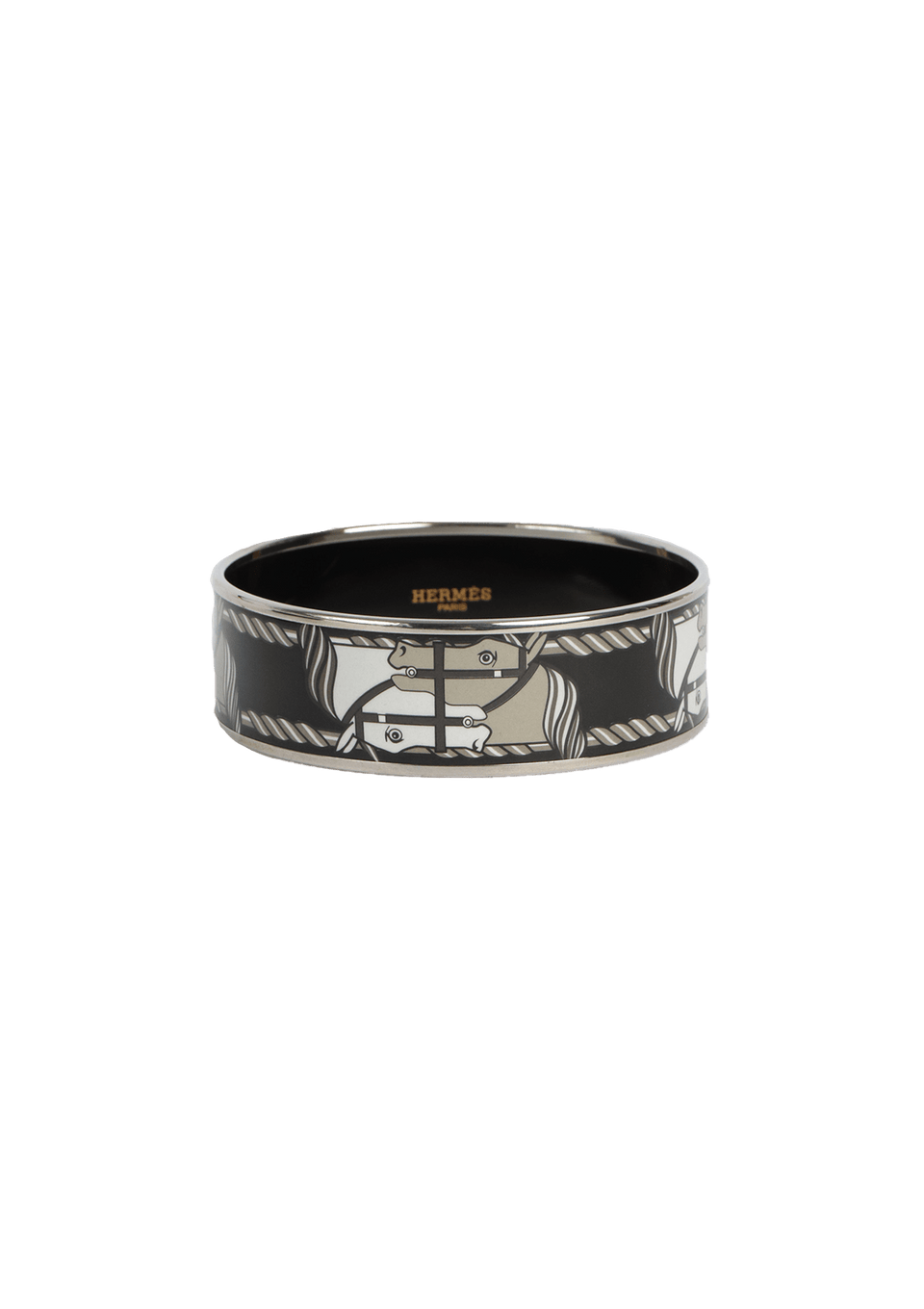 ENAMEL BANGLE BRACELET