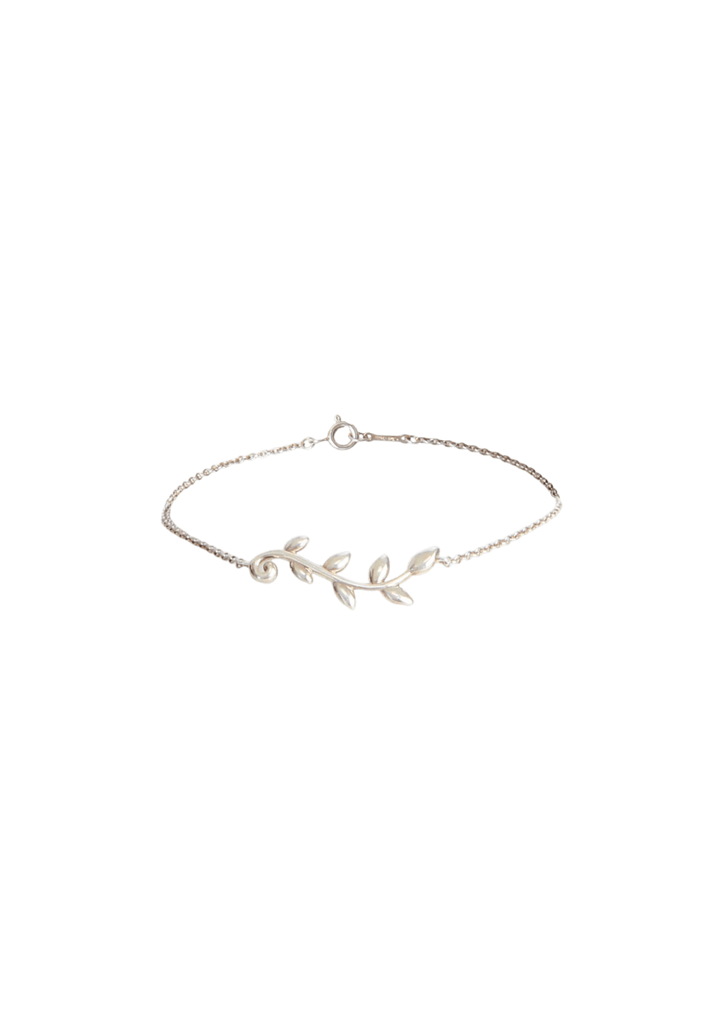Olive leaf top vine bracelet