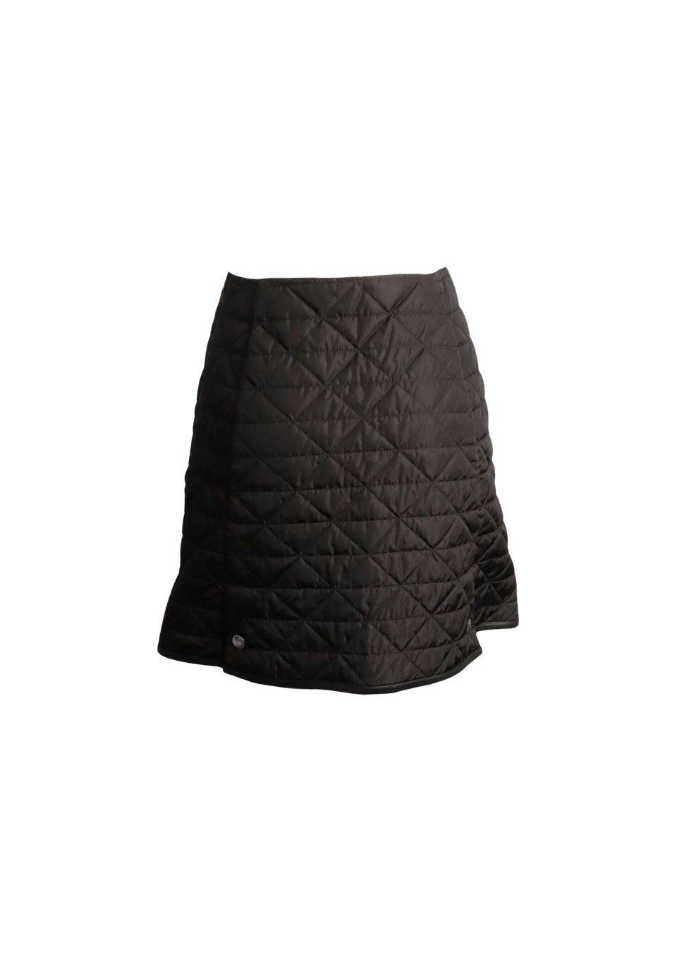 PADDED RE-NYLON MINI SKIRT 38