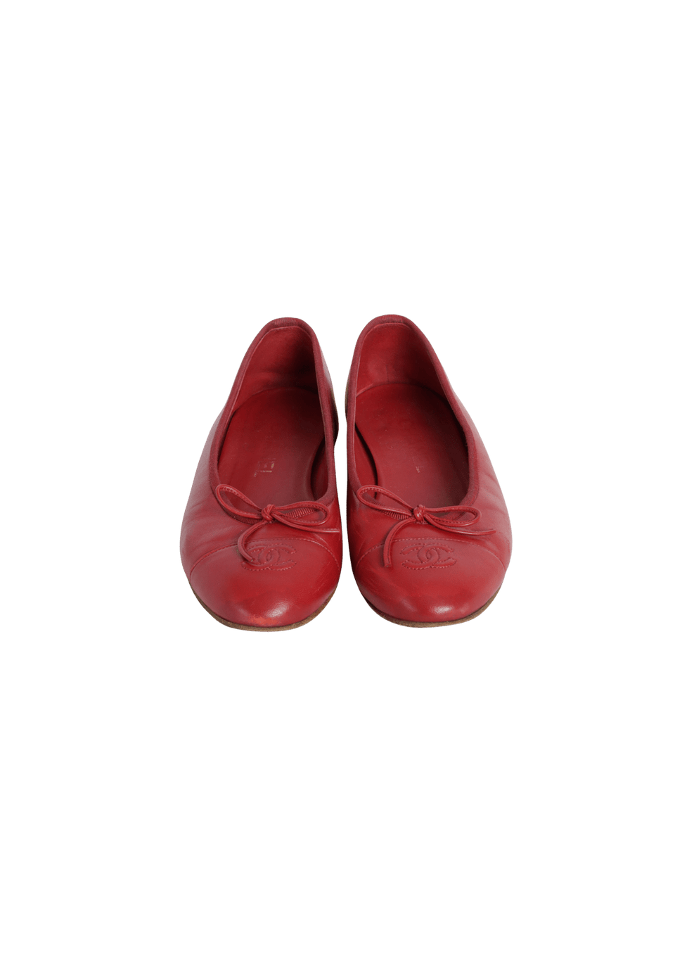 CC CAP-TOE BALLET FLATS 36