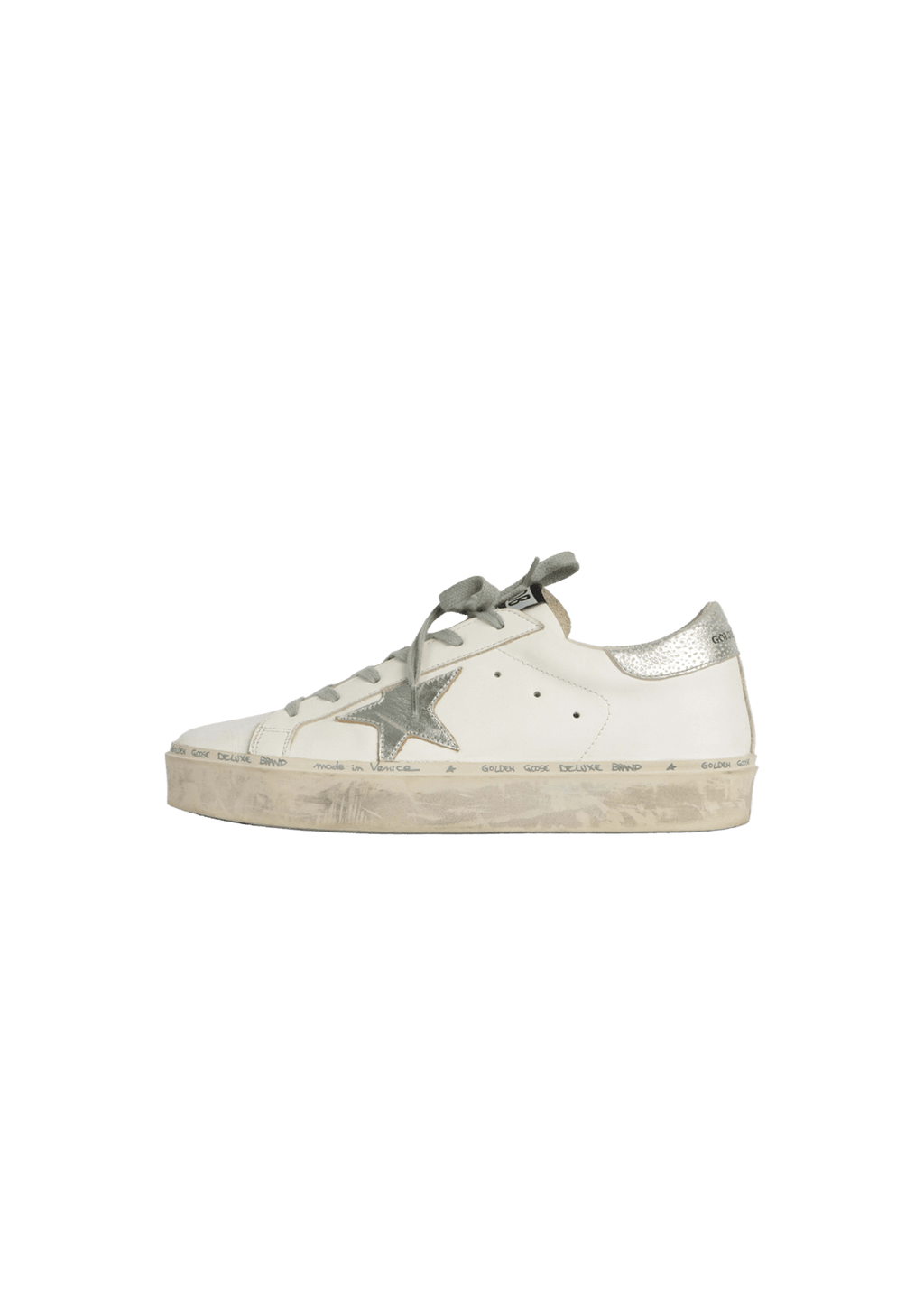 TÊNIS GOLDEN GOOSE HI STAR SNEAKERS 38 BRANCO ORIGINAL – Gringa