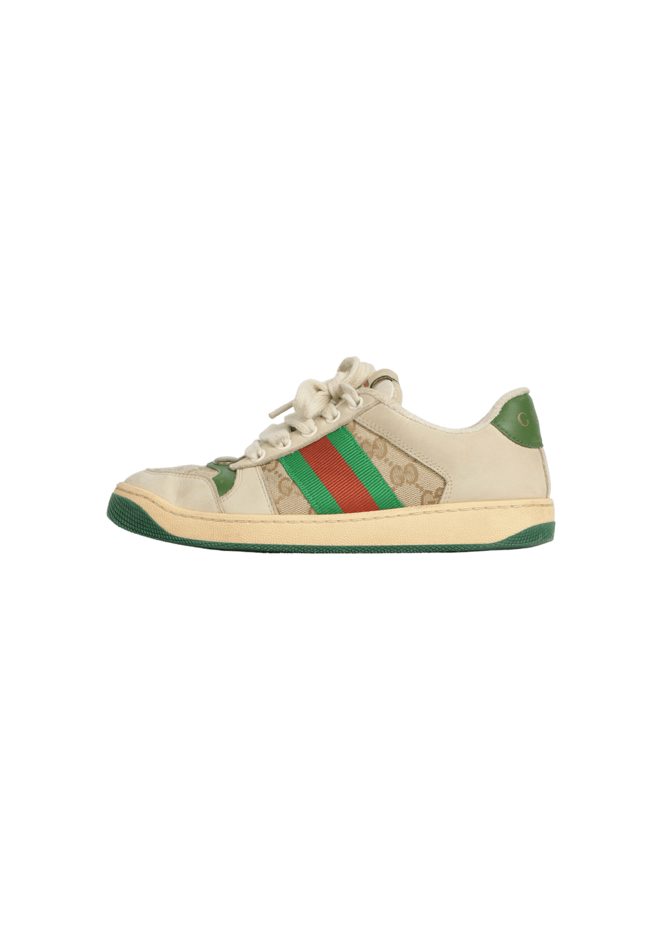 GG CANVAS SCREENER SNEAKERS 33.5