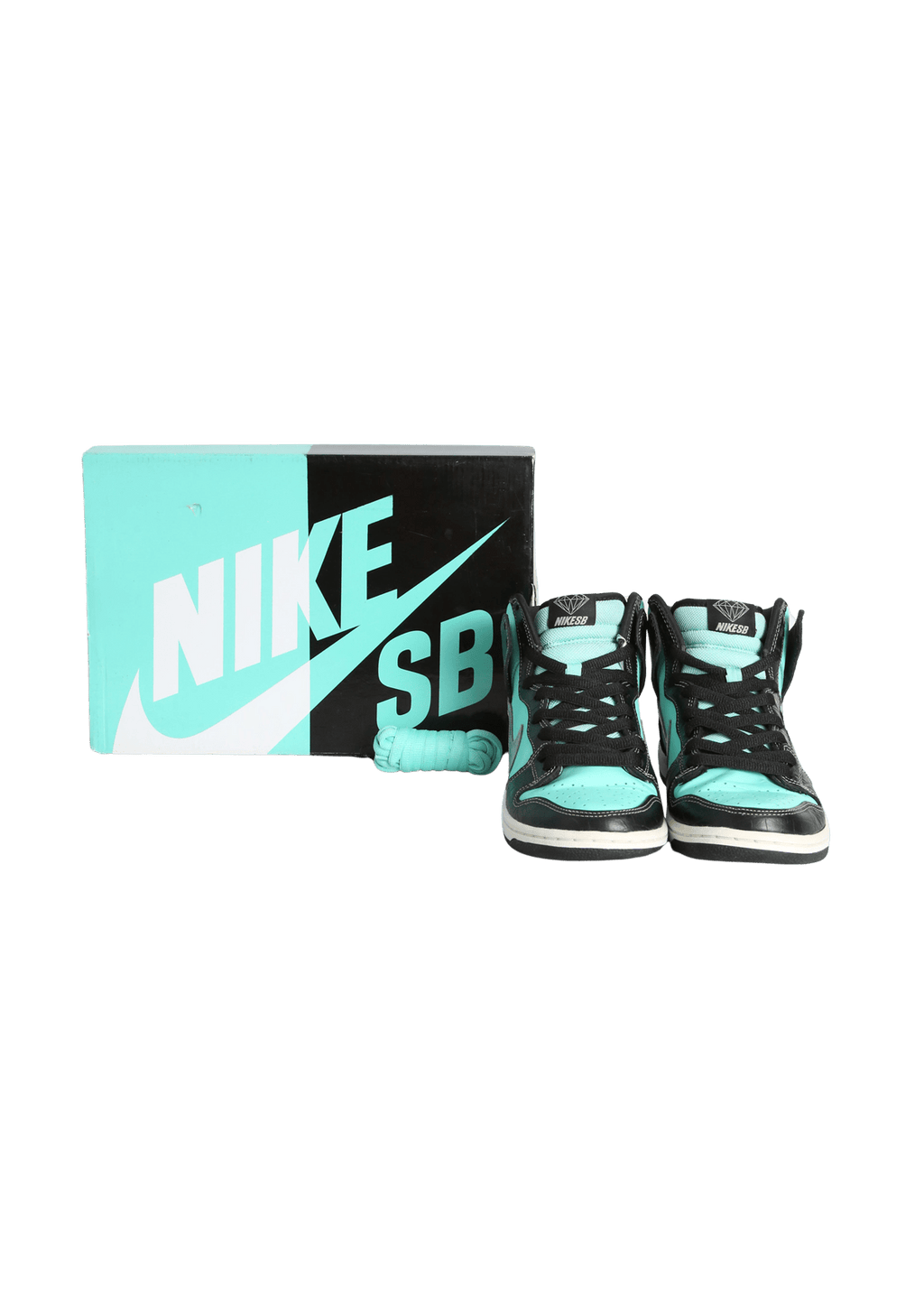 Nike sb dunk high cheap diamond tiffany