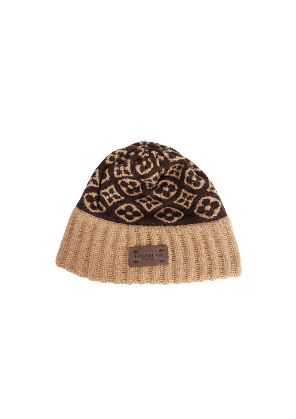 CASHMERE MONOGRAM BEANIE
