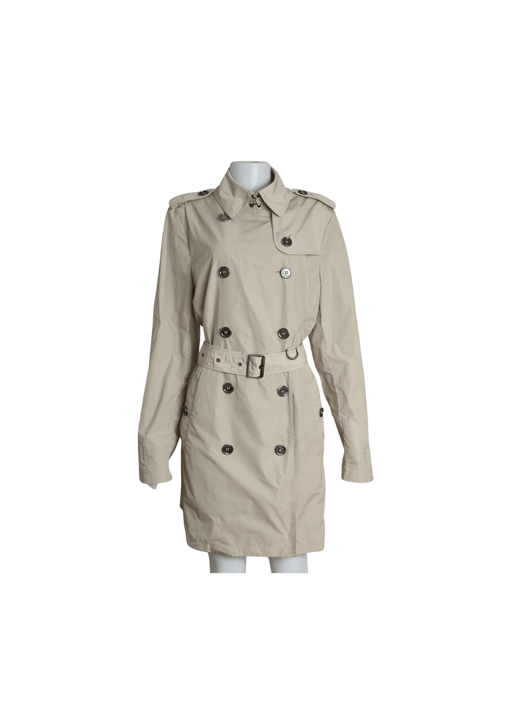 Trench Coat Burberry Trench Coat Bege 44 Original Gringa 1051