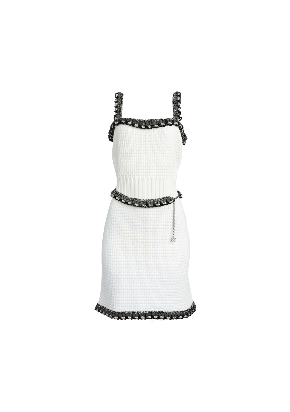 CHAIN EMBELLISHED DRESS 38