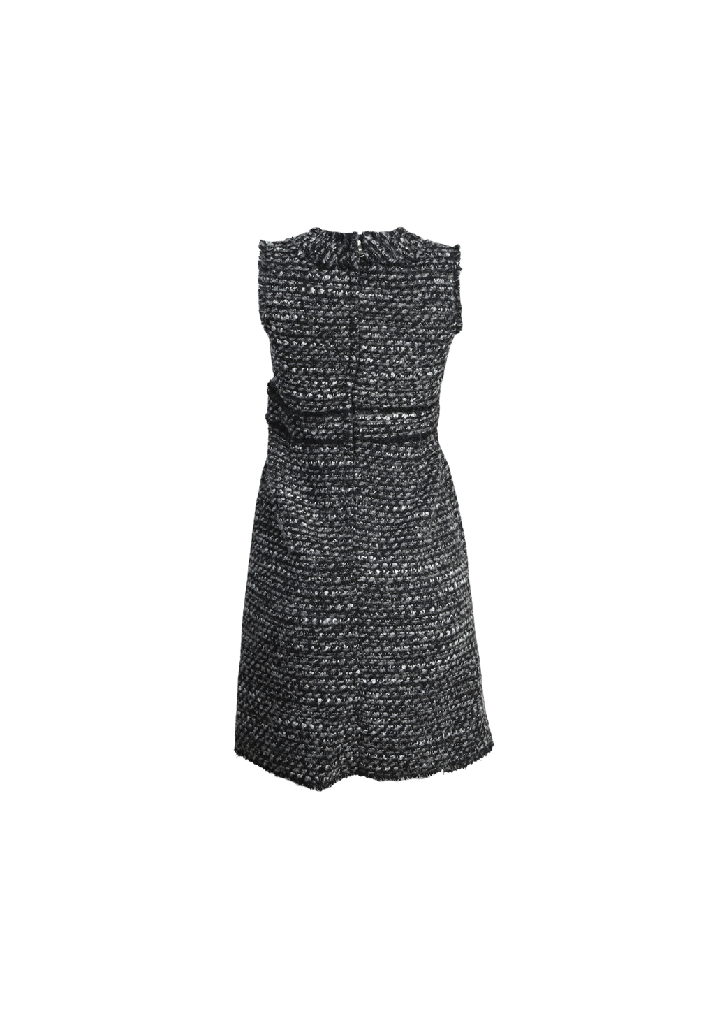 White tweed hot sale dress