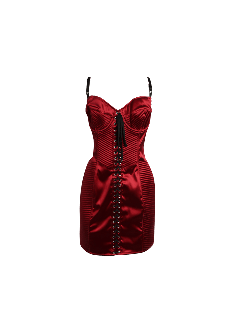 SATIN CORSET DRESS 44