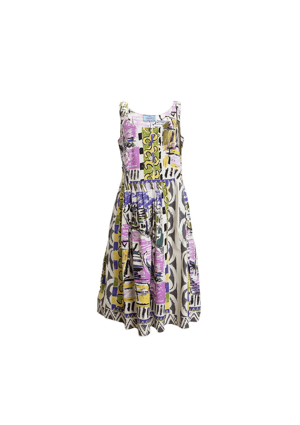 PRINTED MINI DRESS 38