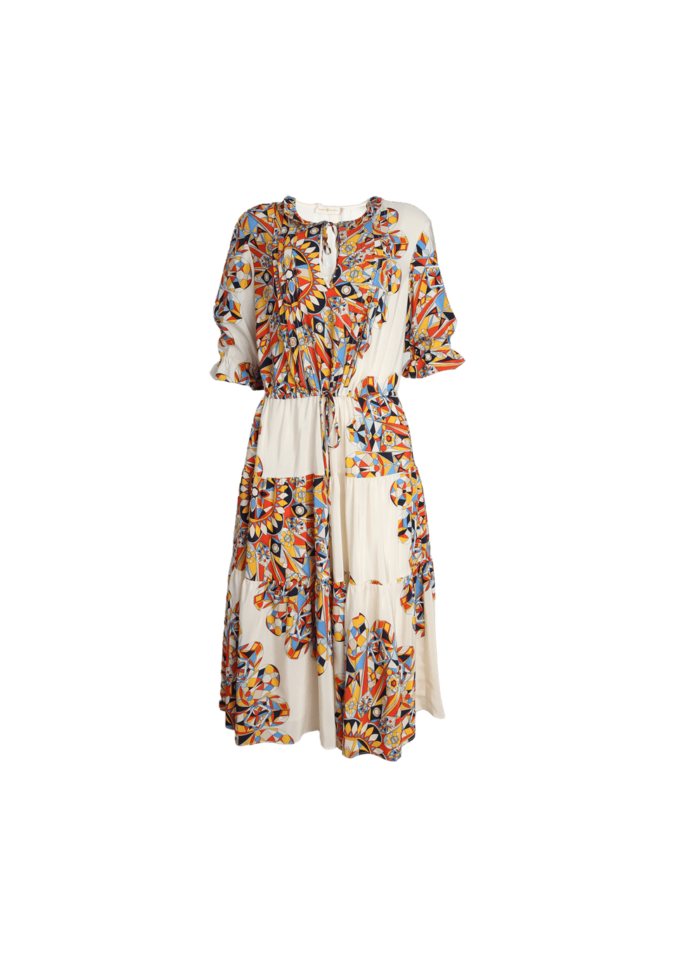 ARABELLA RUFFLE MIDI DRESS PP