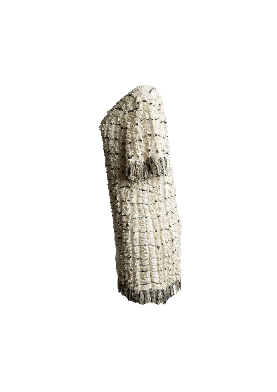 FRINGED MINI DRESS 34