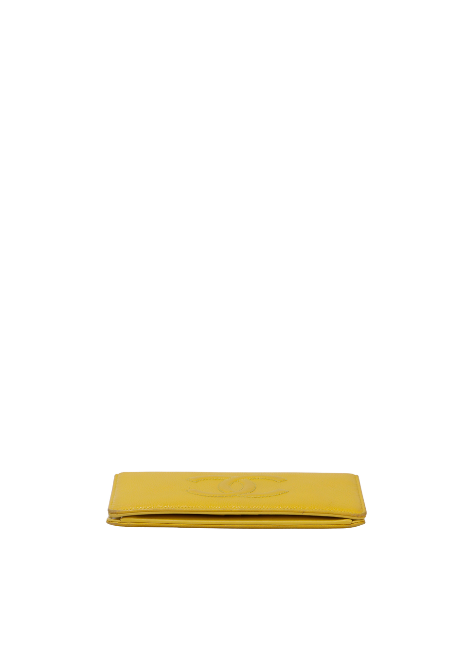 TIMELESS CC YEN BIFOLD CAVIAR