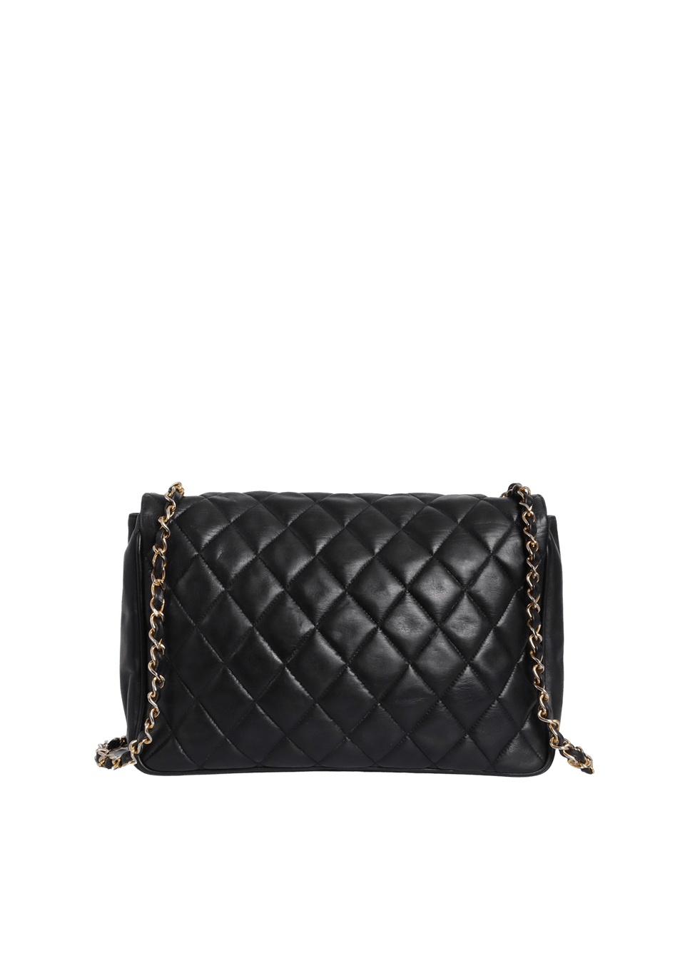 VINTAGE CC QUILTED ENVELOPE FLAP BAG