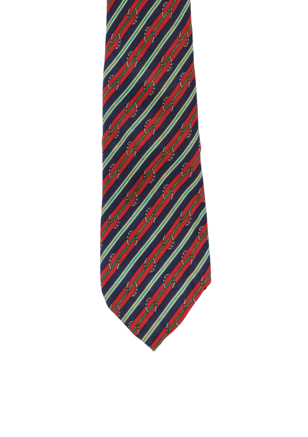 PRINTED SILK TIE